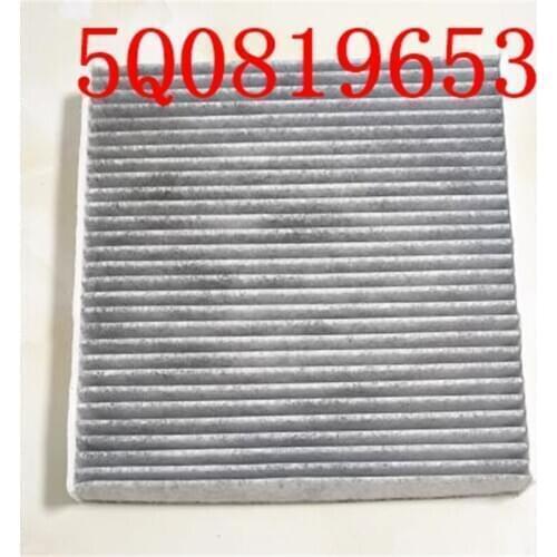 Free shipping 2pcs Car Cabin Filter oem 5Q0819653