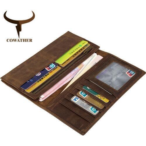 COWATHER Zip Wallets