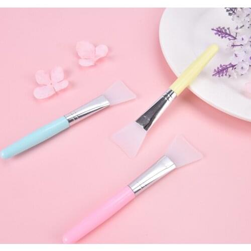 Multi-Function Facial Foundation Cosmetic Beauty Prof Makeup Brushes Face Mask Brush Silicone Gel DIY Cosmetic Beauty Tools