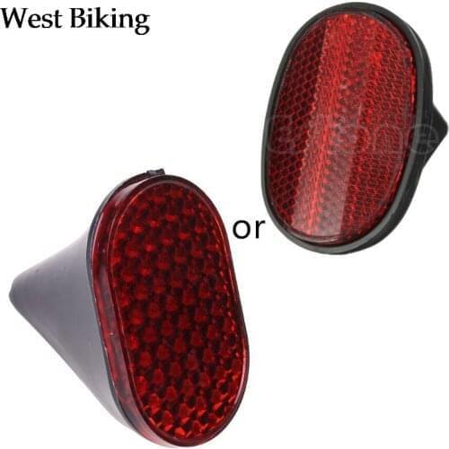 Red Bicycle Bike Rear Safety Warnning Reflector Tail MudGuard Cycling New