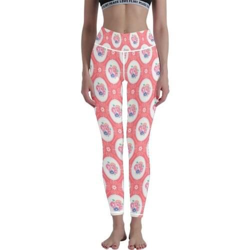 Summer 3D Female Printed Leggings Yoga Pants Nine-point Pants Leggings Womens Sports Leggings Sports Pants Fitness Pants