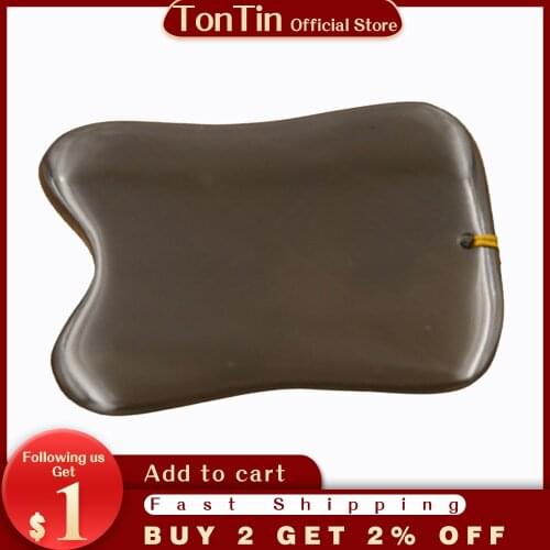 5A Grade Si Bin Bian Stone Massage Guasha Beauty Face Plate scratching Massager Tool body face slimming scraper V-line face