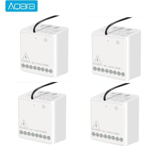 Aqara Two-way Control 2 Channels Relay Module Switch Light Switch Remote Control Zigbee Wifi App Wireless Controller