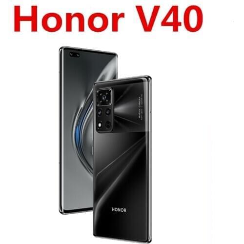 Original Honor V40 5G Mobile Phone Screen Fingerprint 66W Super Charge 6.72" OLED 120HZ Android 10.0 8GB RAM 256GB ROM Wireless