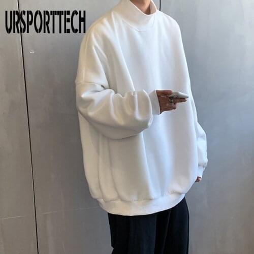 Autumn Winter Hoodies Sweatshirt Men Women Hoodie Sweatshirt O-neck Loose Hip Hop Japanese Streetwear Pullover Couple Hoodies