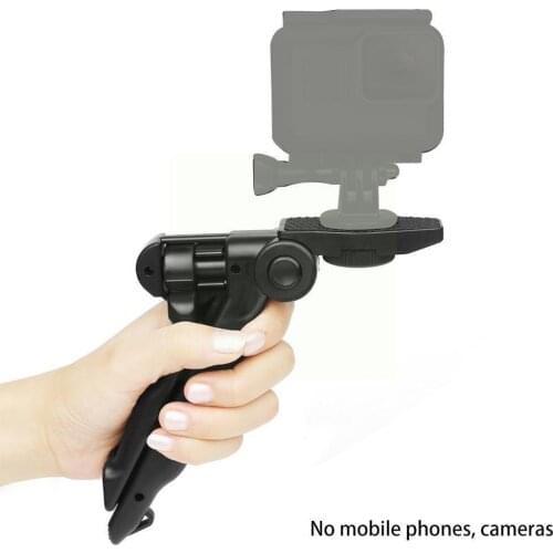 Portable Mini Tripod Rotation Desktop&Handle Stabilizer Tripod Stand Tripods For Mobilephone Table Folding Camera E9M8