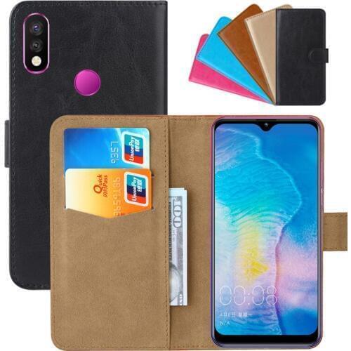 Luxury Wallet Case For iLA 8X PU Leather Retro Flip Cover Magnetic Fashion Cases Strap