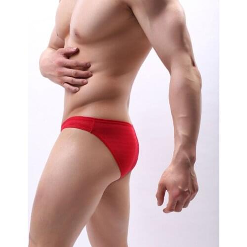 Brave person male low-waist sexy mens underwear pouch slip homme underpants mens bikini briefs men lace mens briefs