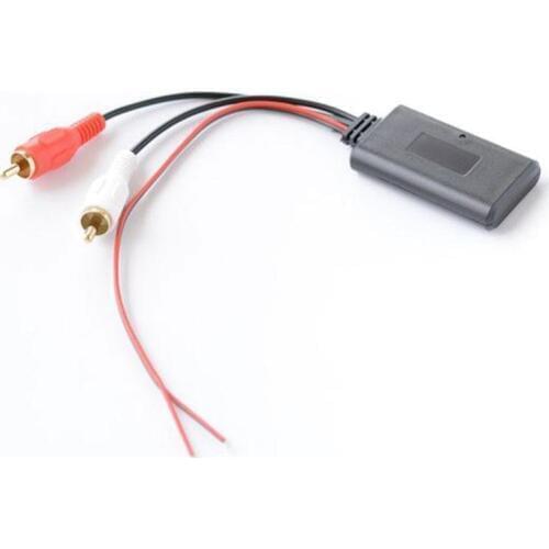 Universal Bluetooth AUX Receiver Module 2 RCA Cable Adapter Car Radio Stereo Wireless Audio Input Music Play for Truck Auto