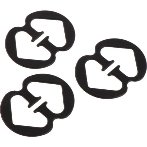 L93F 9 Pcs Buckles For Bra Strap Anti Slip Exposure Proof Adjustable Clips Racer Back