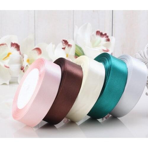 Free Shipping Wholesale/Retailed 40Mm Wide 25Yards/Lot Satin Ribbon For Diy Accessories Gift Packaging Decorative Satin Tapes