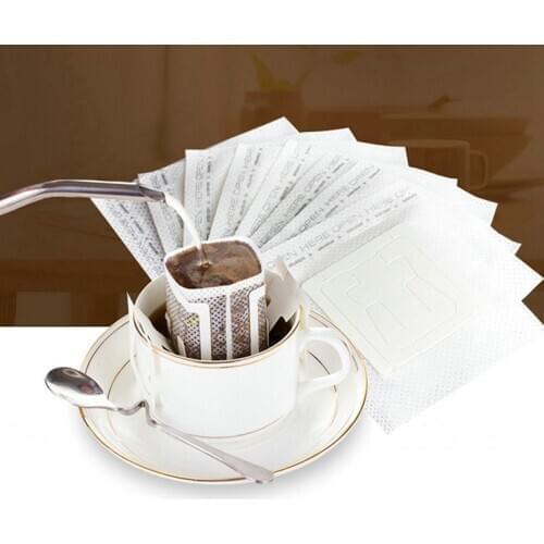 200 Pcs Portable Drip Coffee Powder Paper Filters Hanging Ear Drip Bag Filter