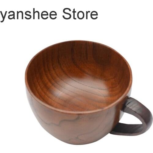 Natural wooden tea cup, milk, coffee, juice, water, organic, original, handmade, kitchen, adult reusable cup
