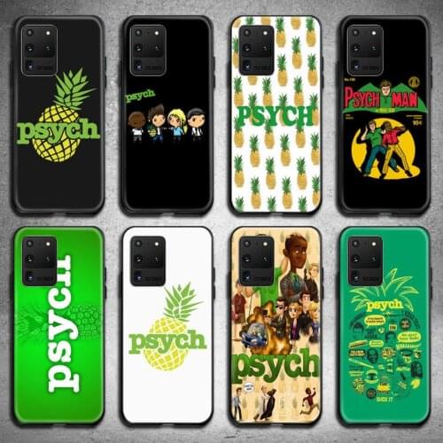 HOTCASHOP psych Fashion Fun Dynamic Phone Case for Samsung S20 plus Ultra S6 S7 edge S8 S9 plus S10 5G lite 2020