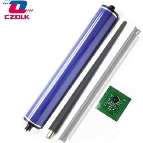 DCC550 Drum Chip+Cleaning Blade+OPC Drum+PCR Charge Roller for Xerox DC Color 550 560 570 Oem：006r01529~006r01532