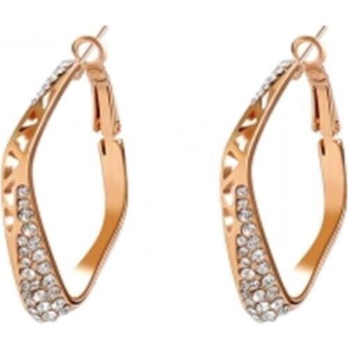 Geometric Earrings Exaggerated Rhinestone Square Earrings For Girls Fashion Stud Jewelry Wedding Accessories Brincos