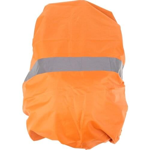 MagiDeal High Visibility Drawstring Rainproof Cover Reflective Waterproof Backpack Cover Rain Dust Proof Outdoors