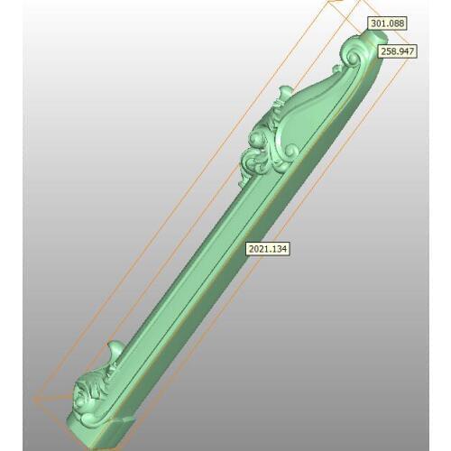 Furniture table desk cabinet chair sofa bed leg 3D model STL format file Artcam K107