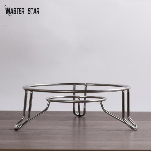 Master Star Multifunction Stainless Steel Steamers Cauldron Rack Shelf Cooking Pan Inserts BBQ Pot Base Kitchen Storage Rack