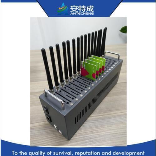 16 ports sim 5360 bulk sms gsm modem support at command IMEI change modem pool 3g