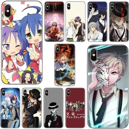 For Samsung Galaxy A9 A8 Star Lite A3 A5 A7 A6 Plus 2018 2015 2016 2017 Soft TPU Covers Dogs-Japan-C-Bungou-Stray