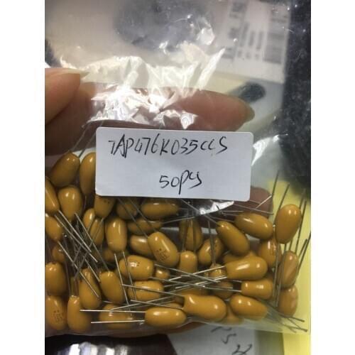 New and original 199D226X9035CA4 35V 22UF (226K) 10% 2.54MM feet distance