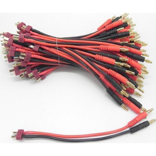 OEM T Plug male to 4.0mm Banana Bullet Connector Adapter 150MM 14AWG DZ0126