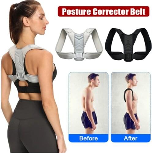 Adjustable Posture Corrector for Men and Women Posture Brace Upper Back Brace for Clavicle Support and Providing Pain Relief