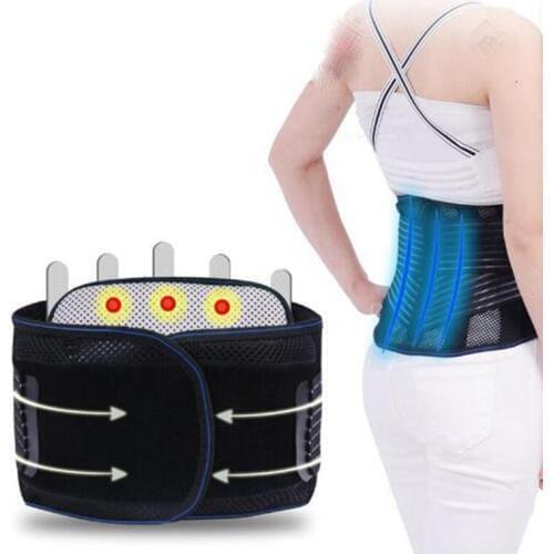 Weimostar Adjustable Self-heating Waist Support Women Trainer Belt Steel Fitness Slimming Weight Loss Belly bands Sweat Belt