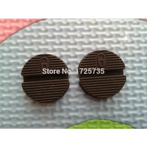 2Pcs/Lot Of 2 Button Remote Key Rubber Pad For Nissan Micra Almera Primera XTrail Remote Shell No Logo Car Accessories Auto Part