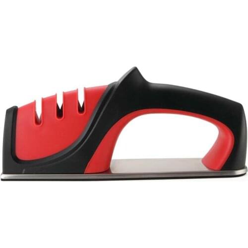 Grinder artifact manual sharpener diamond sharpener household sharpener three-stage knife sharpener