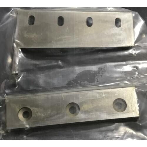 Spare hot cutting upper and lower knives for automatic ribbon belt tape cutting machine