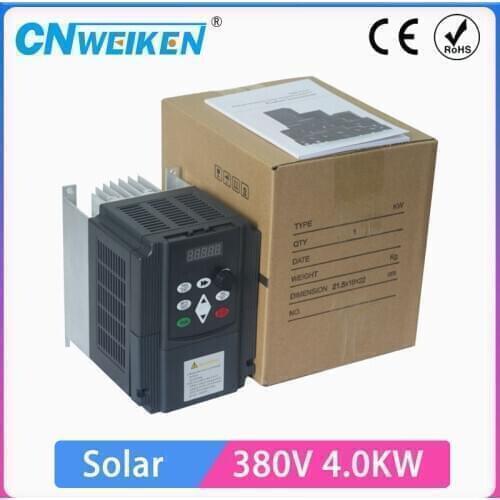 4kw DC 400-700V input & 380V 3 phase output solar frequency inverter/frequency converter for water pump motor