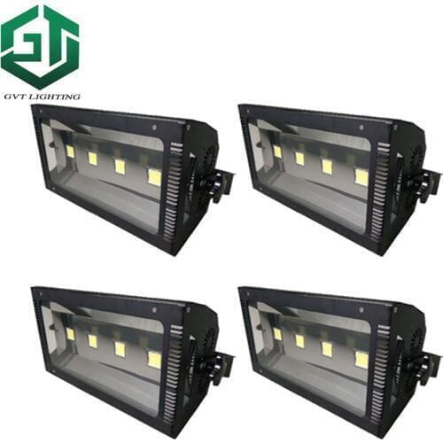 4pcs/lot 400w RGB led strobe light High Power 400W Led DJ Strobe Light 4*100W Same 3000W Strobe Lights Led Stage Effect 90V-240V