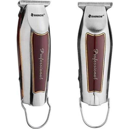 Cordless electric hair trimmer USB rechargeable hair clipper haircut machine beard trimmer hair cutter oil head white engraving