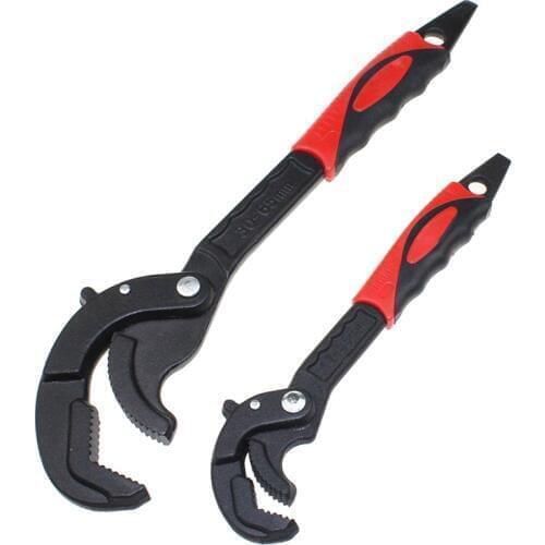 Free ship Universal Key Pipe Wrench Open End Spanner Set High-carbon Steel Snap N Grip Tool Plumber Multi Hand Tool