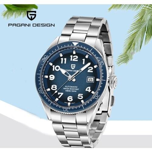 Watch Men Pagani Design Sports Casual Mens Watches Japan NH35 Movement Fashion Automatic Mechanical Stainless Steel Male Watch