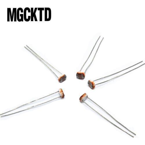 20pcs Photo Light Sensitive Resistor Photoresistor Optoresistor 5mm GL5528