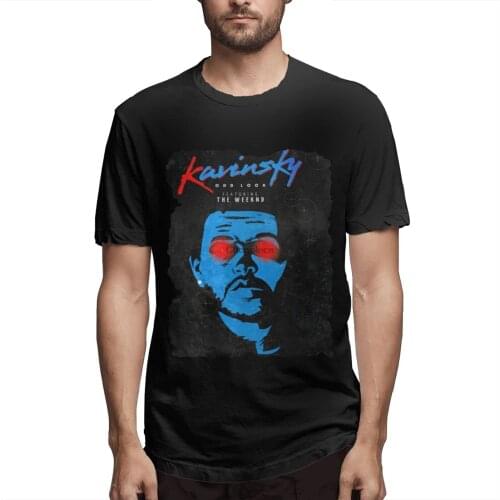 Crottsmills Fashion T Shirts with Kavinsky Odd Look Design Travel Man Top