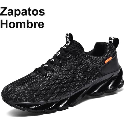 Mens Shoes Breathable Mesh Running Shoes Outdoor Fitness Training Sports Shoes Non-slip Wear-resistant Sneakers Women