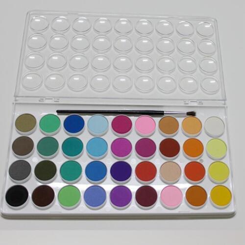 28 36 colours Watercolour Paints set / Transparent solid watercolor cakes