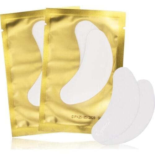 100 pairs Eyelash Paper Patch Pad Eyelash Extension Patch Pad Eyelash Extension Supplies Kits Accessories Makeup Lashes Patch