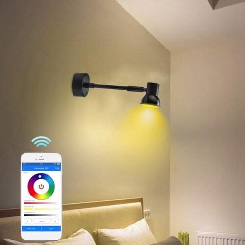 Wi-Fi Desk Lamp AC85-265V 6W RGB+CW Wi-Fi Smart Table Lamp Light Smartphone Controlled LED Desk Lamp