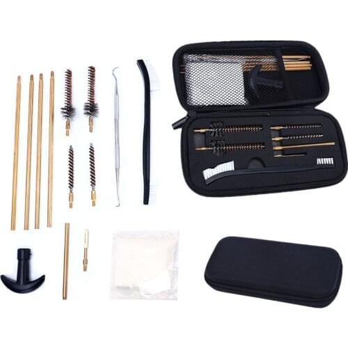 Hunting Universal Gun Cleaning Kit For Rifle Pistol Handgun Brush Tool Portable Cleaning Set Shooting Accessories