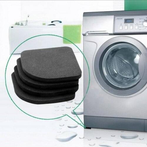 4pcs/set Non-slip Refrigerator Anti-vibration Pad Anti Slip Furniture Legs protector Pads Washing Machine Shock Rug Felt Pads