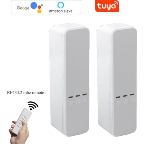 Smart Wifi Curtain Roller Blinds Shade Shutter Motor Smart Home Control Work With Alexa Google Home Assistant