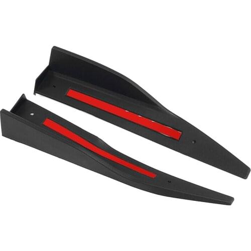 36cm Universal Car Body Side Skirts Extension Rocker Splitters Diffuser Winglet Bumper For Ford For Mustang 2015 2016 2017