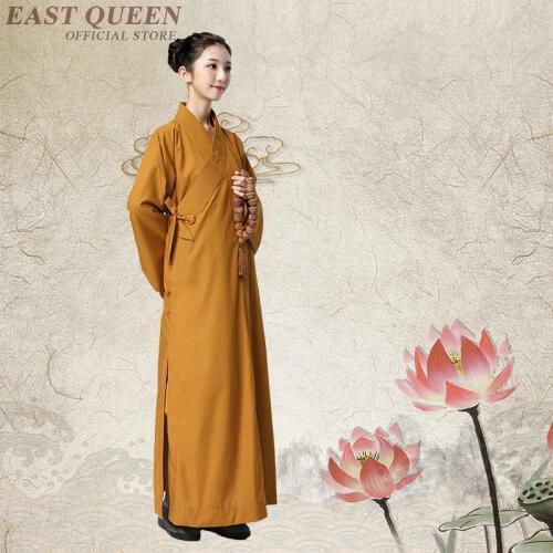 Buddhist monk robes clothing costume shaolin monk clothing buddhist monk clothes uniform meditation clothing KK2291 Y