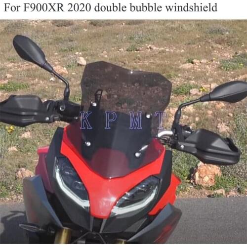 For BMW F900XR 2020 F900 XR 2020 Motorcycle High Quality PC Plastic Smoke Windscreen Windshield Baffle Wind Deflectors