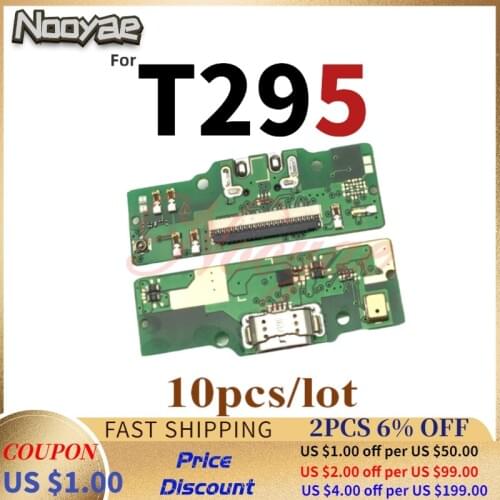 For Samsung Galaxy Tab A 8.0 2019 T290 T295 USB Dock Charger Port Charging Plug Microphone MIC Flex Cable Wifi Board 10pcs/lot